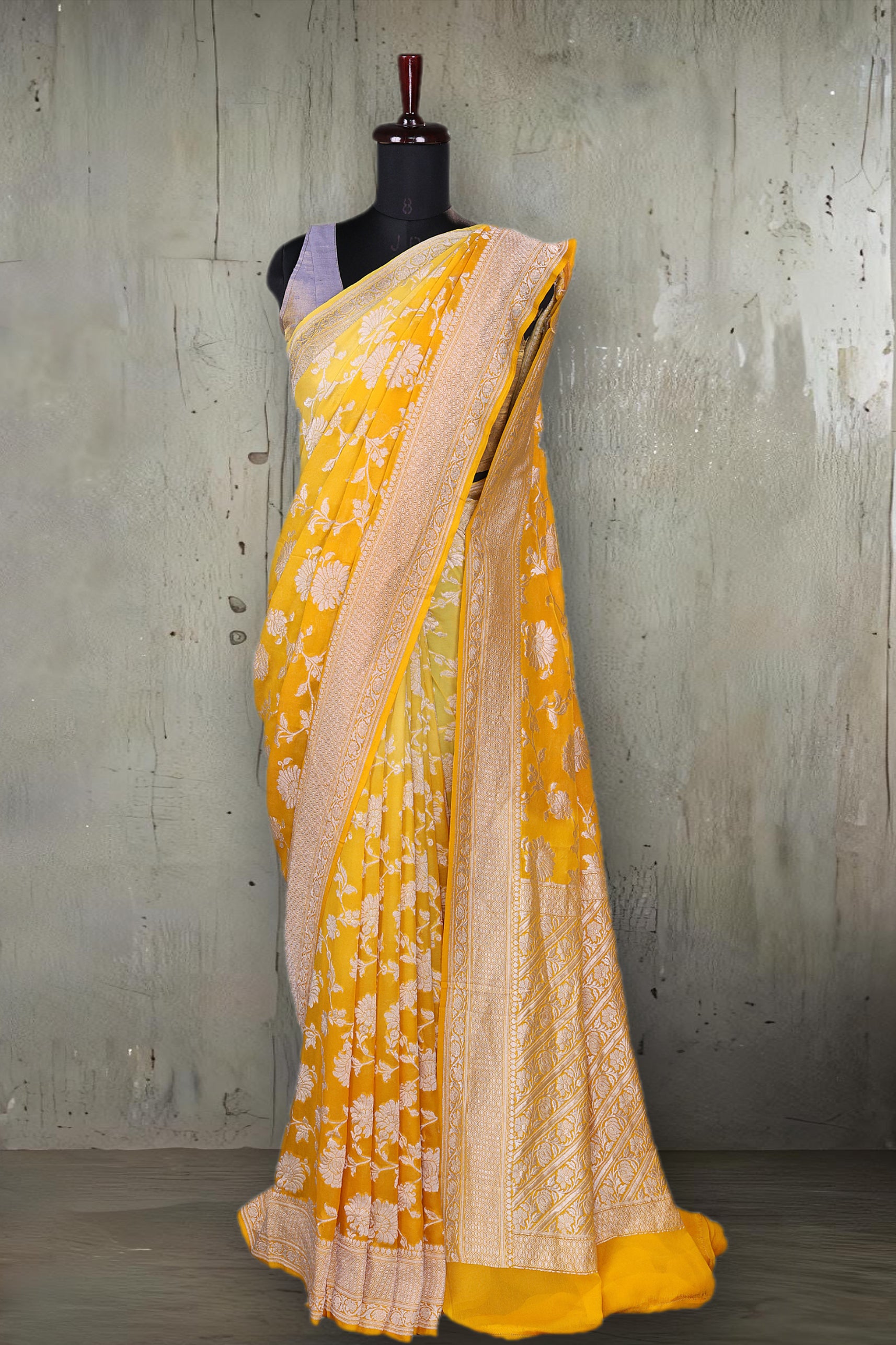 Shaded Khaddi Banarasi